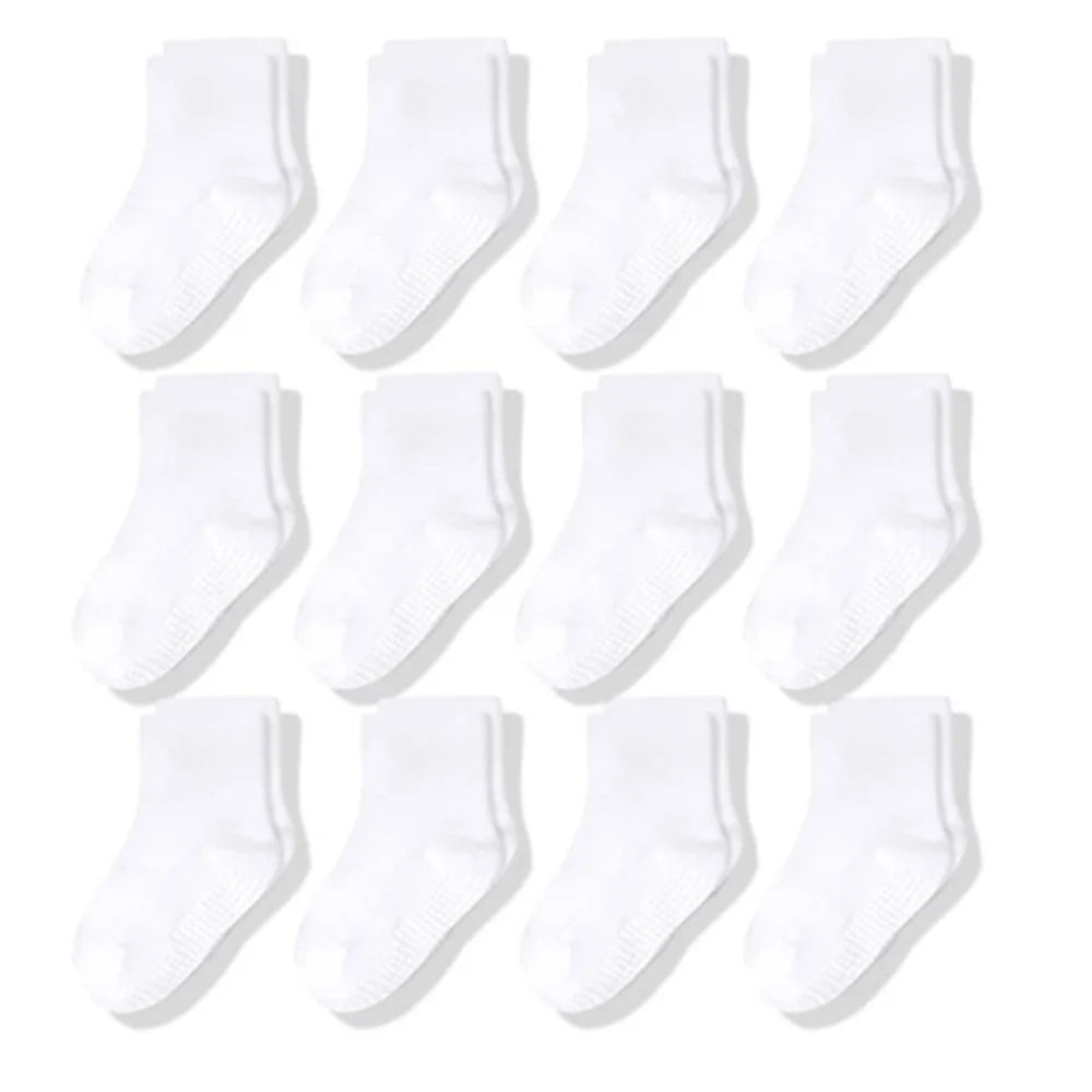 Chaussettes Bébé – Lot Économique 12 pcs