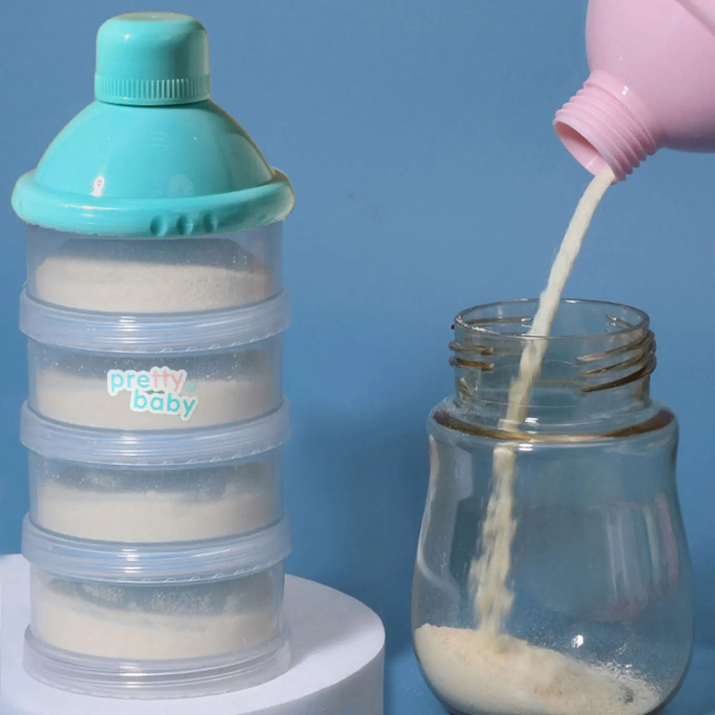 4-Layer Detachable Transparent Multi-layer Milk Powder Box Detachable Baby Milk Powder Compartment Maternal and Child Products