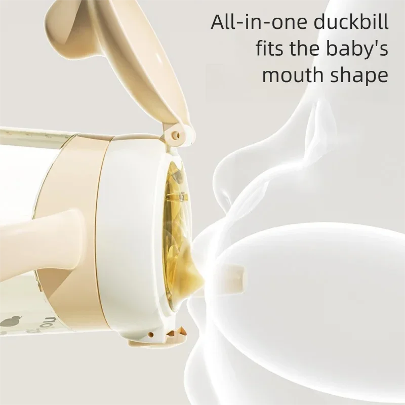 For 0-3Y Baby Anti Choking Bottle PPSU Safe Material Cup 240ML Baby Straight Straw Learning Drink Cup Kids Water Bottles