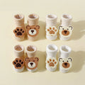 Lot 4 Chaussettes Bébé – Ours Mignon