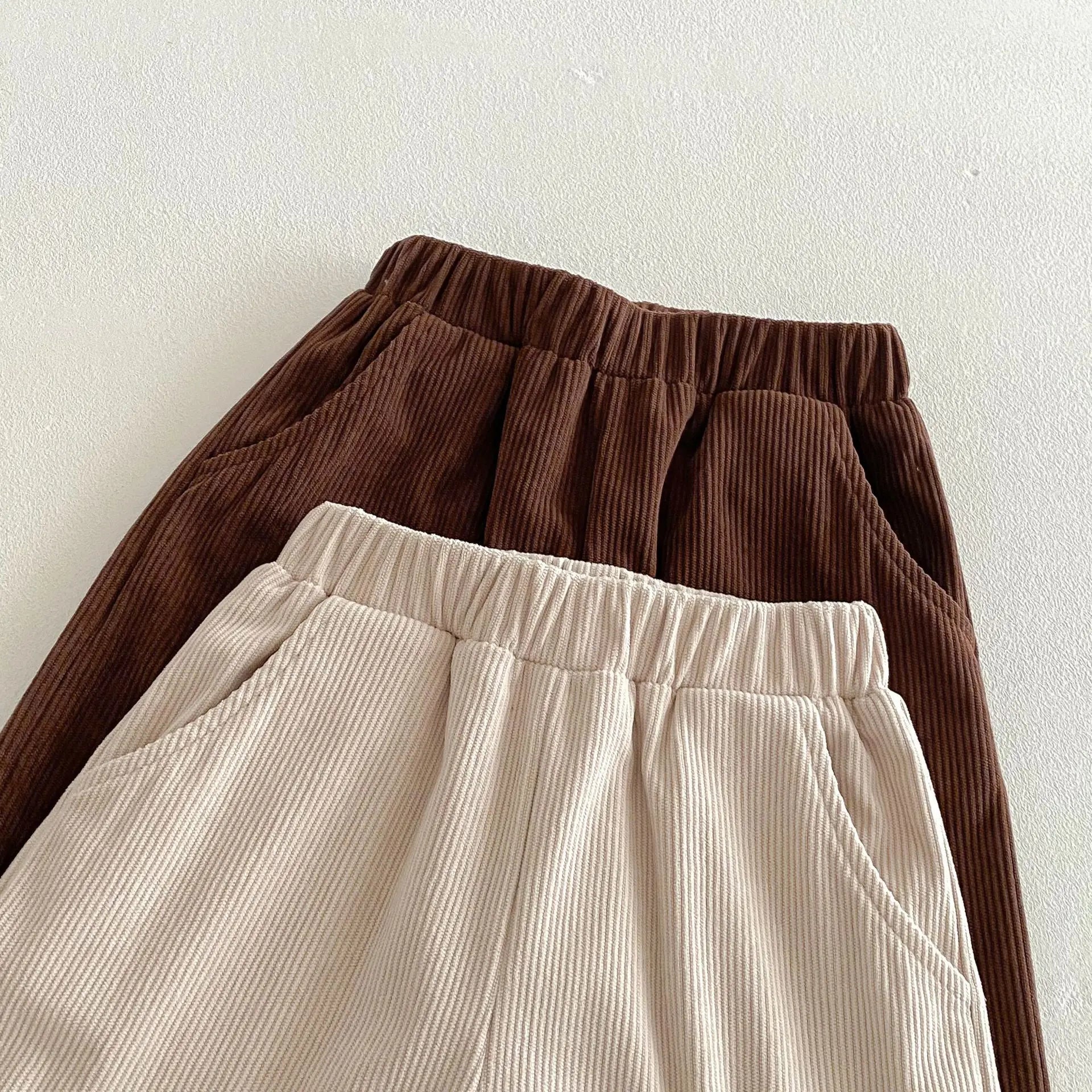 Pantalon Enfant – Velours Côtelé Confort