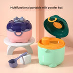 Baby Formula Storage Box – 1-Piece Portable, Airtight & Moisture-Proof Container with Divided Compartments for Travel