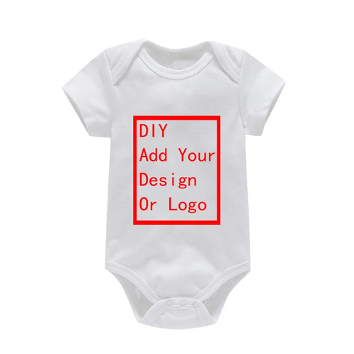 3-24M Cotton Bodysuit For Newborns Little Sunshine Baby Infant Baby Girls Boys Clothes Jumpsuit Solid Baby's Rompers Summer
