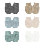Lot 3 Moufles Bébé – Coton Doux