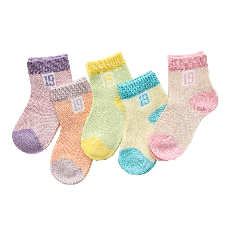 Chaussettes Bébé – Maille Coton 5 paires