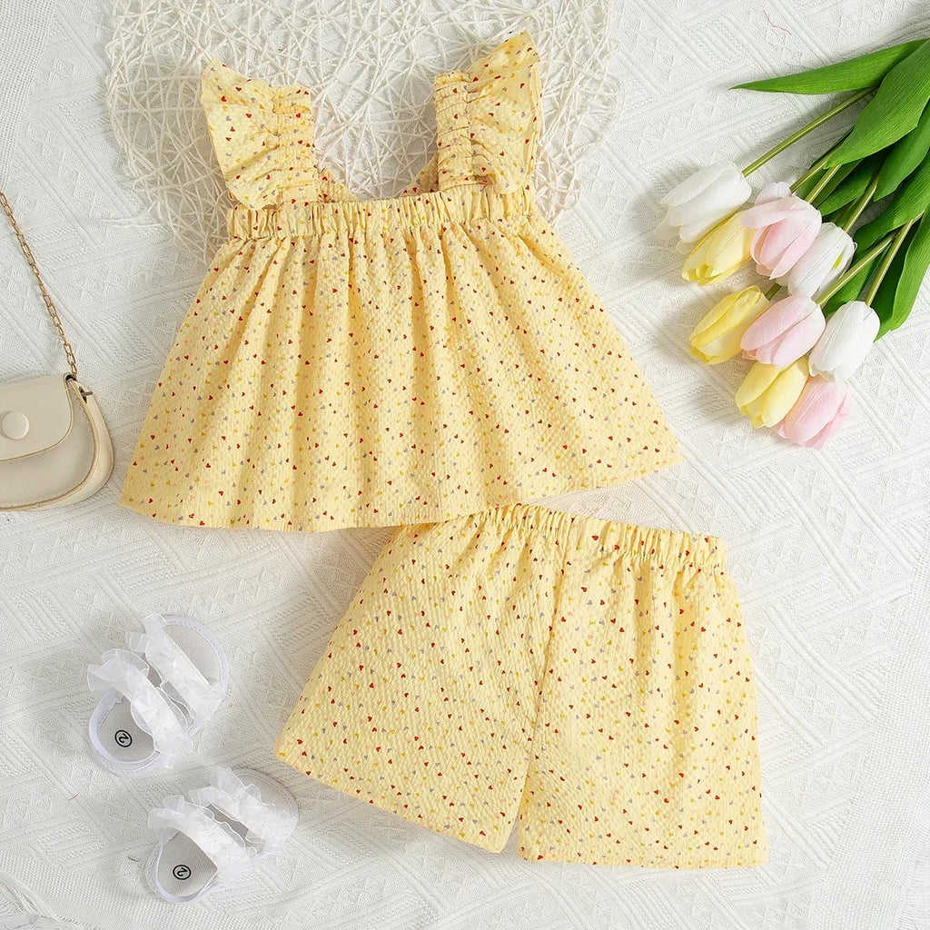 Top & Short Fille – Ensemble Estival