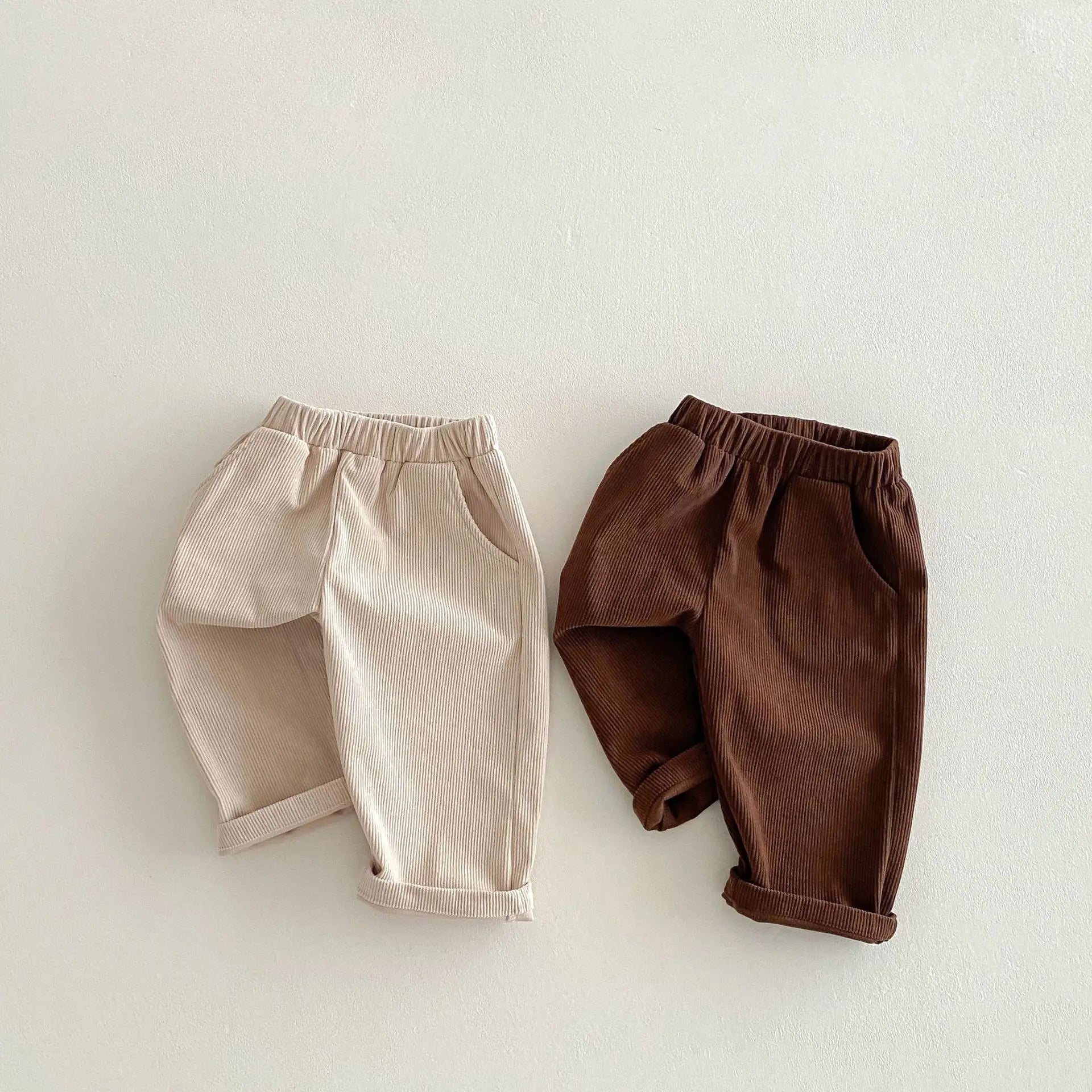 Pantalon Enfant – Velours Côtelé Confort