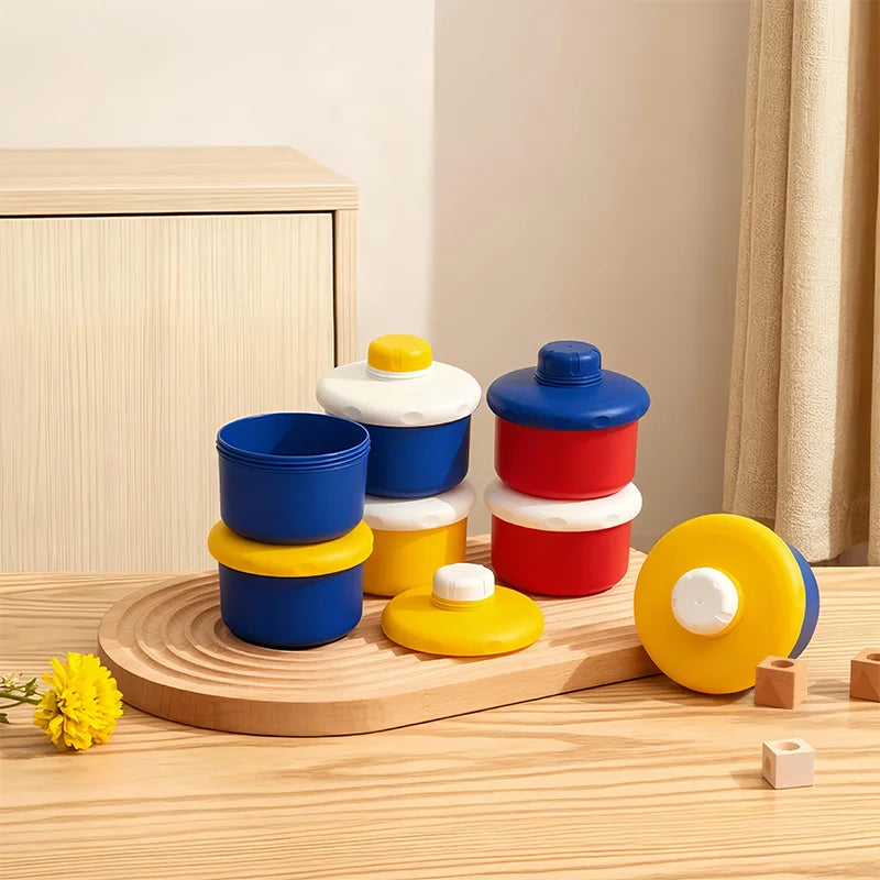 Boîte doseuse lait en poudre 3 niveaux