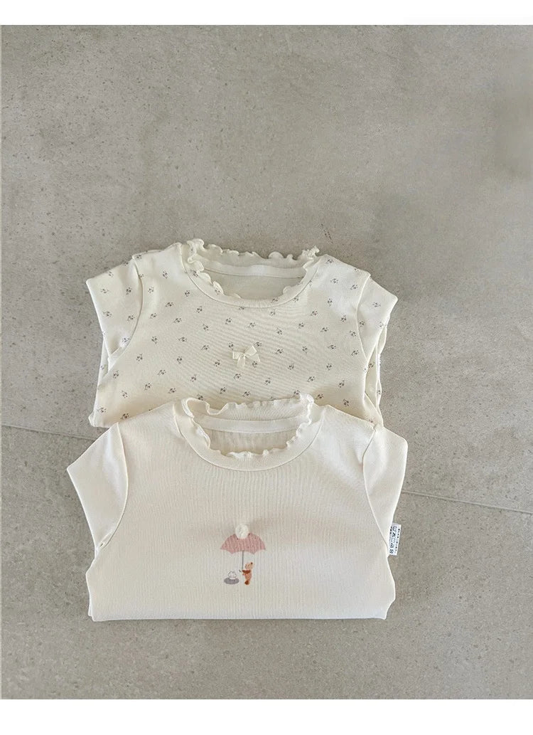 Sweat Bébé Fille – Motif Floral