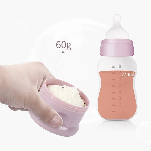 3/4 Layer Large Capacity Baby Milk Powder Box Portable Toddle Food Individual Storage Box Multi Open Snack Container Seale Tank