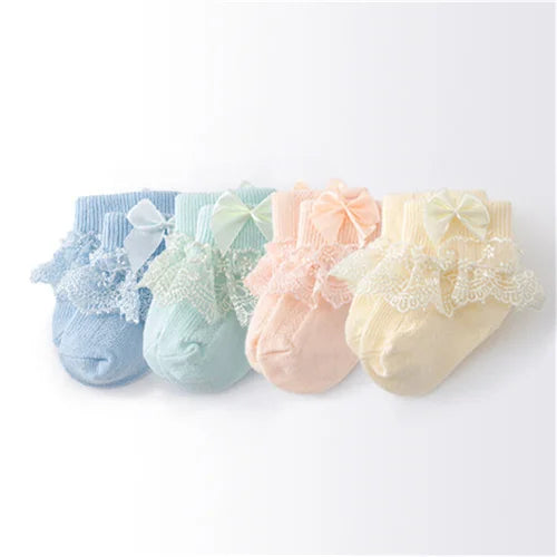 Chaussettes Bébé – Dentelle Princesse