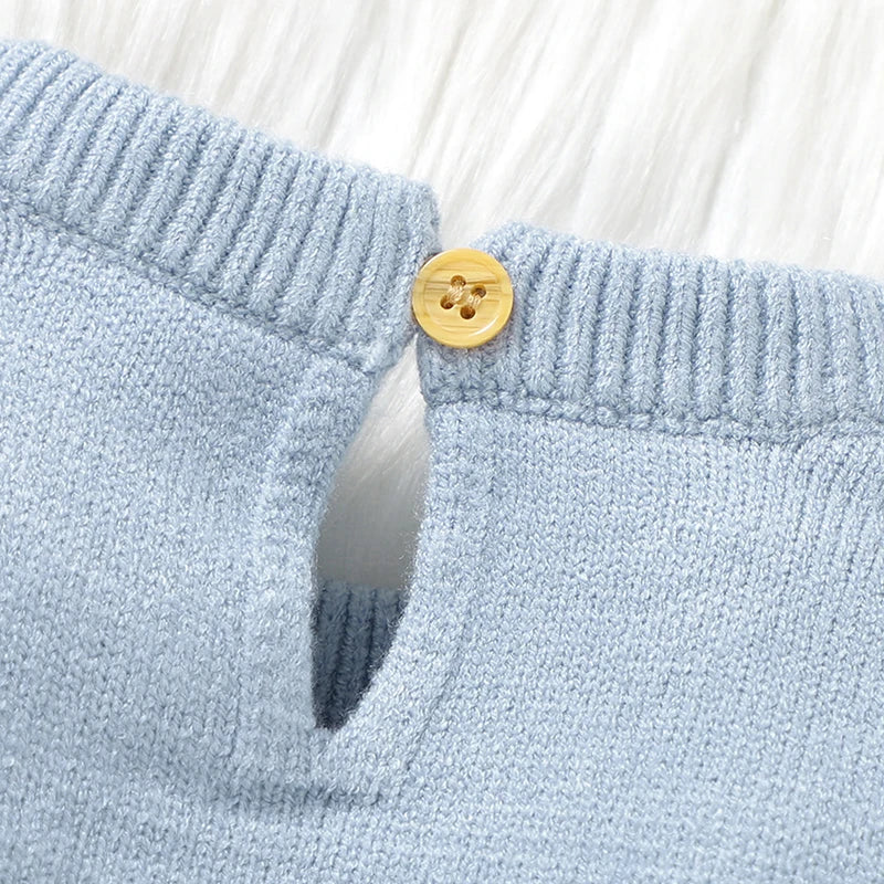 Playsuit Bébé + Bonnet – Hiver Douillet