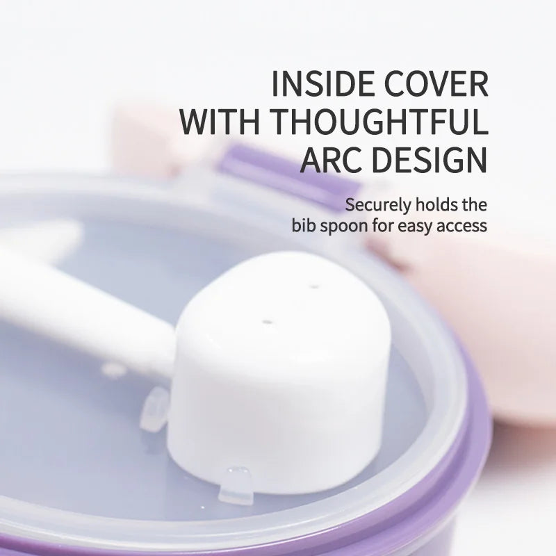 1pc Baby Milk Powder Box 220/440 ML Travel Portable Food Storage Box Safely Sealed Milk Powder Jar With Spoon Bpa Free