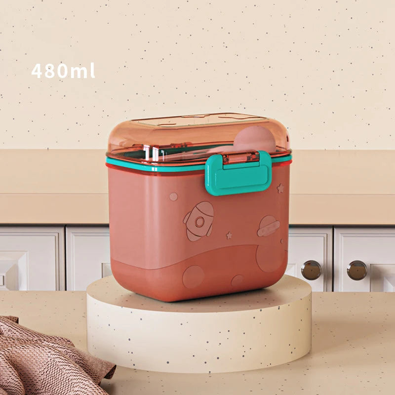 Baby Milk Powder Box Portable Hand -Sealing Moisture Proof Packing Box Rice Noodle Box