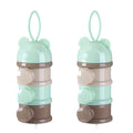 Large Capacity Baby Milk Powder Container with Strap, Baby Formula Dispenser, Stackable Food Storage Box, Portable Snack Box