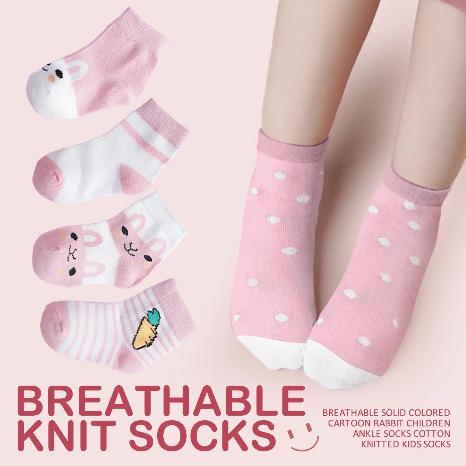 Lot 5 Chaussettes Bébé – Grip Hiver