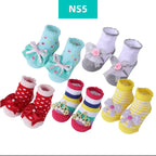 Chaussettes Bébé – Anti-glisse Courtes