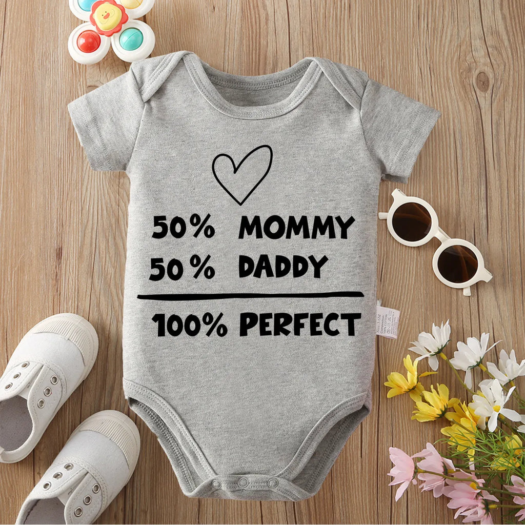 Body Bébé 100 % Coton – "We Are Happy Family"