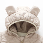 Combinaison Hiver Bébé – Capuche Ours