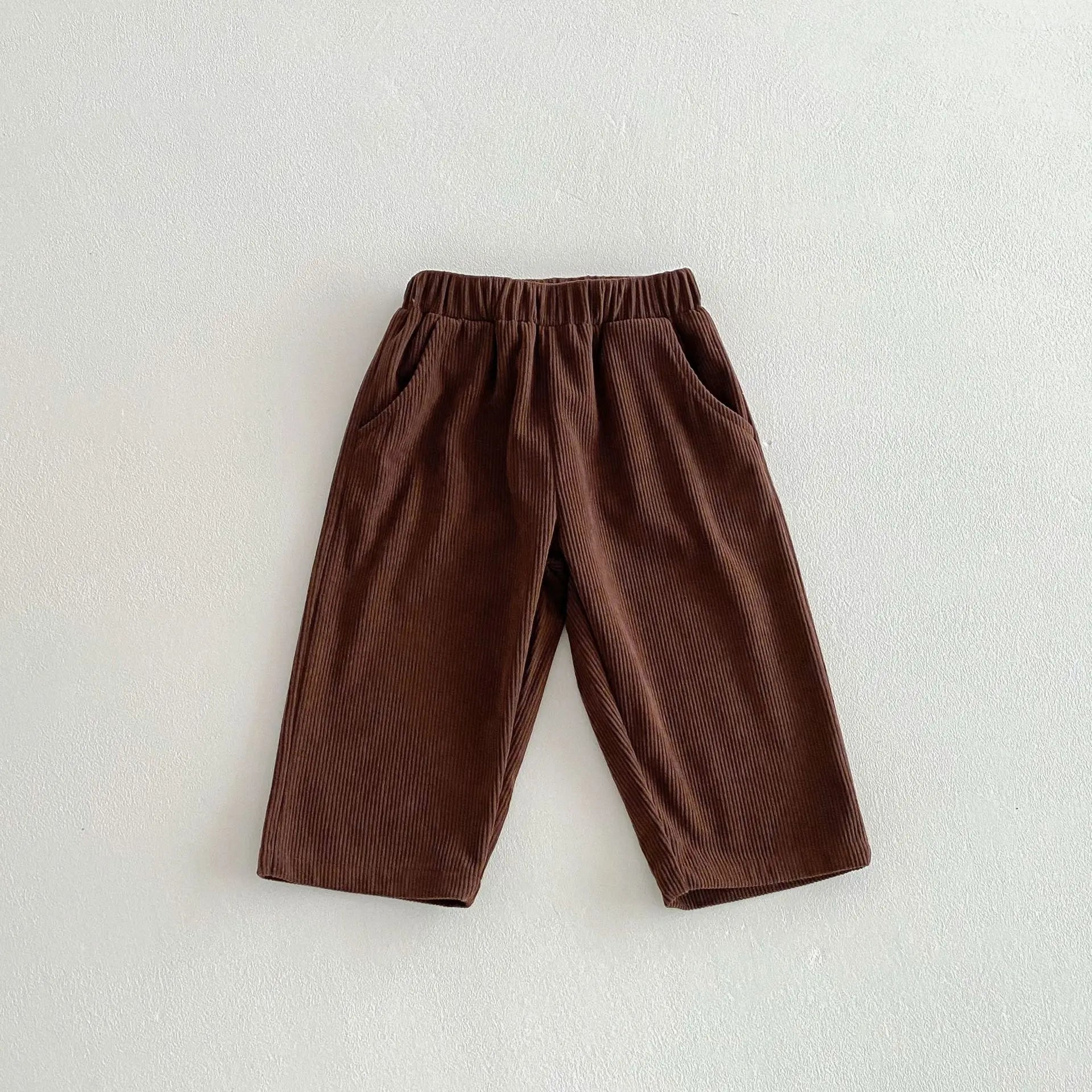 Pantalon Enfant – Velours Côtelé Confort