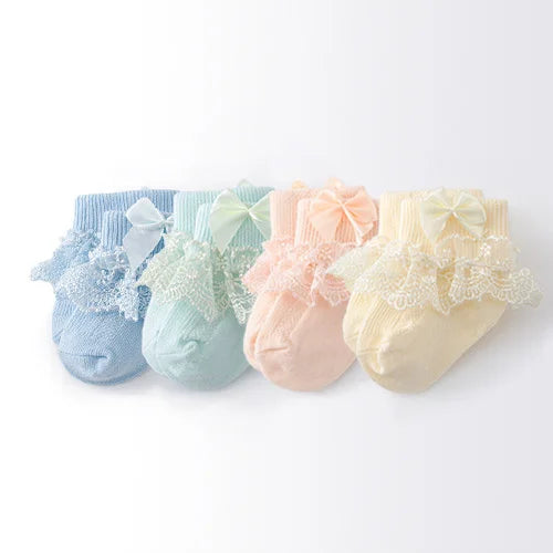 Chaussettes Bébé – Dentelle Princesse