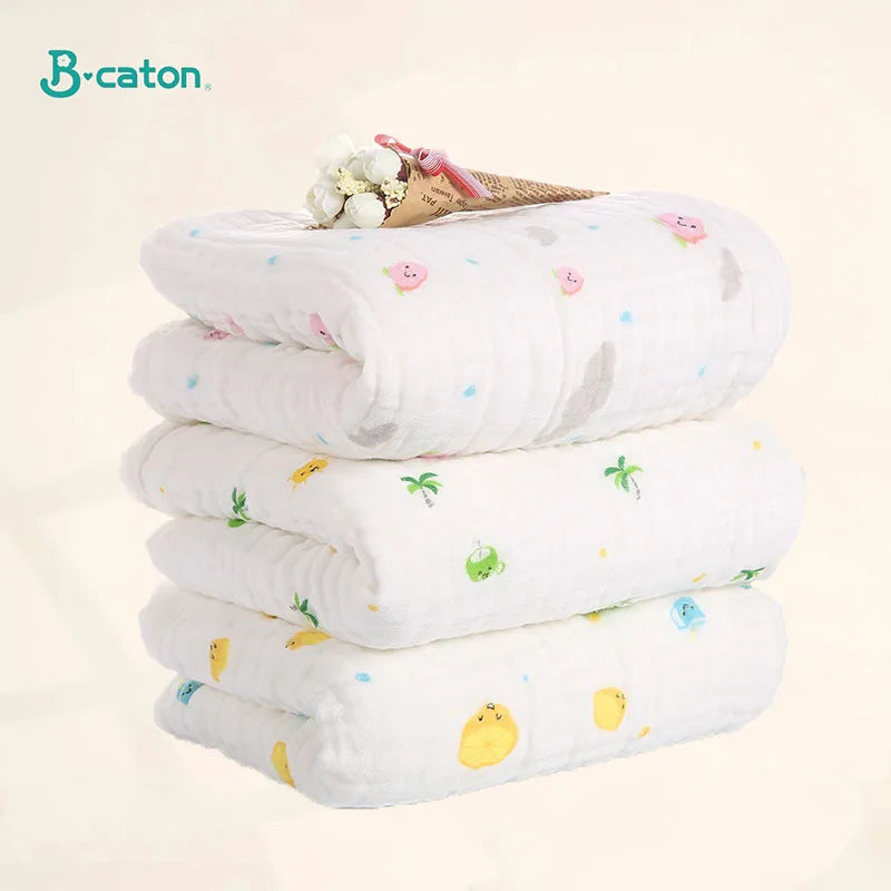 Serviette Bébé – Gaze Coton 6 Couches