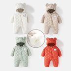 Combinaison Hiver Bébé – Capuche Ours