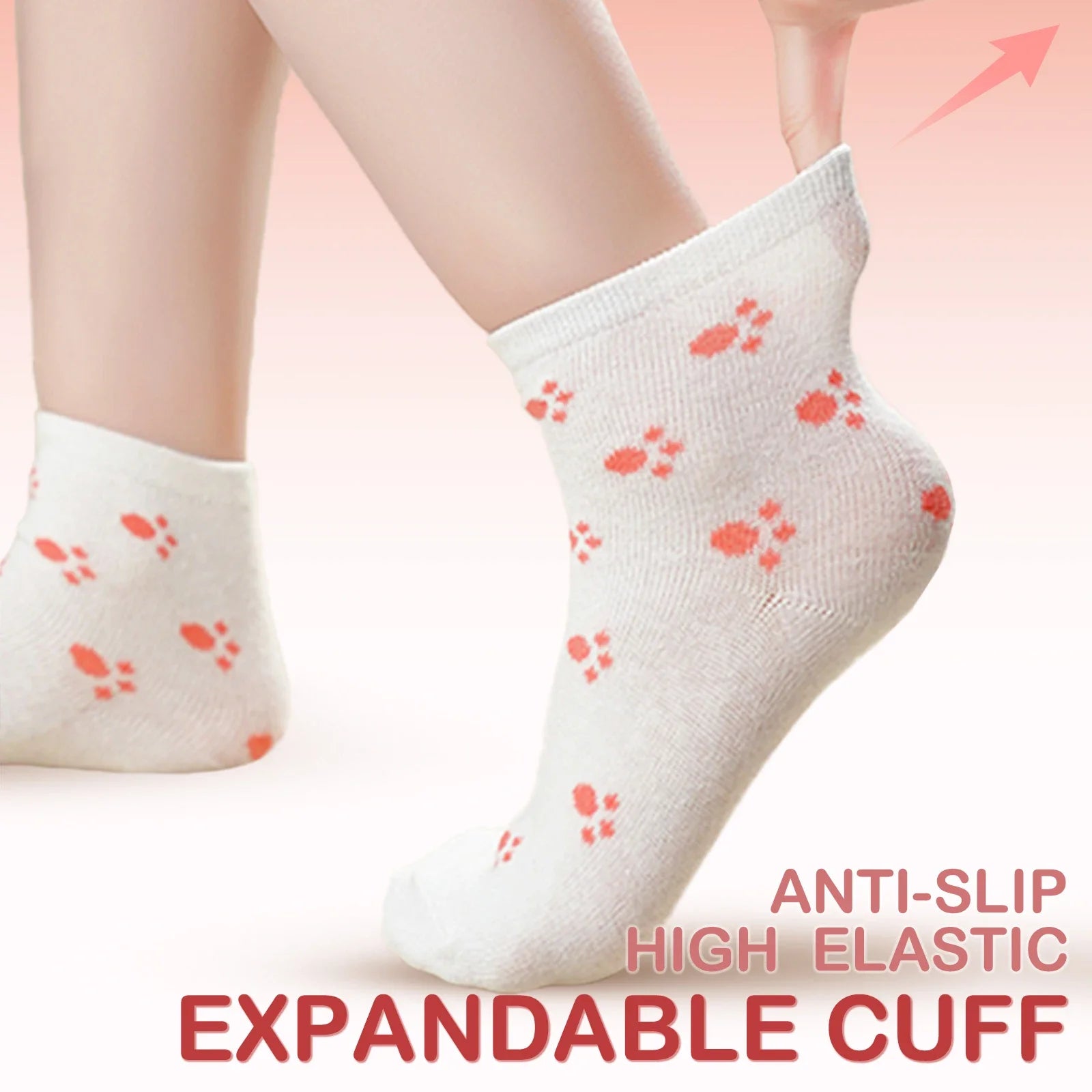 Lot 5 Chaussettes Bébé – Grip Hiver