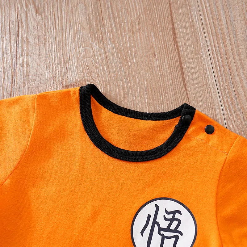 Body Bébé Anime – Barboteuse en Coton Doux Manches Courtes