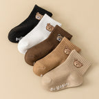 Lot 5 Chaussettes Bébé – Ours Mignon