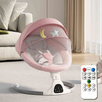 Baby Electric Rocking Chair Cradles Coax Baby Sleep Luxury Electric Swing Shaker Recliner Comfort Chair  0-3 Years Old Baby Bed
