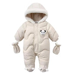 Snowsuit Bébé – Capuche Ours Douillet