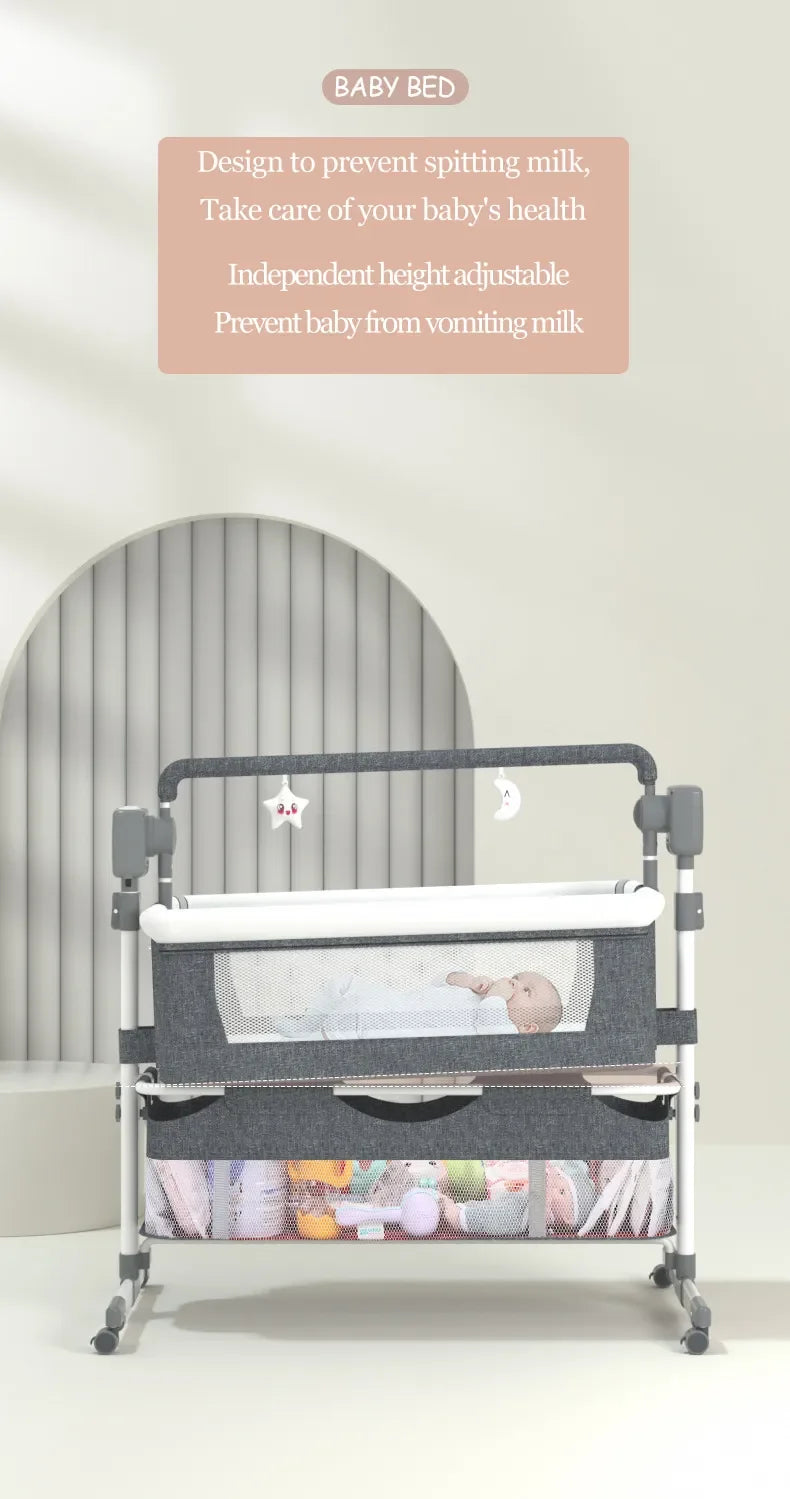 Baby Cribs Baby beds Electric Cradle for newborn babies Portable Baby Rocker Bassinet with Automatic Swing for Baby Rocking bed