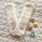 Chaussettes Bébé Antidérapantes Chaudes Hiver