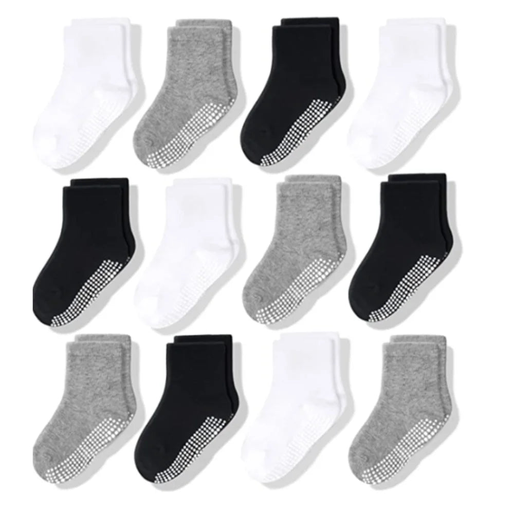 Chaussettes Bébé – Lot Économique 12 pcs