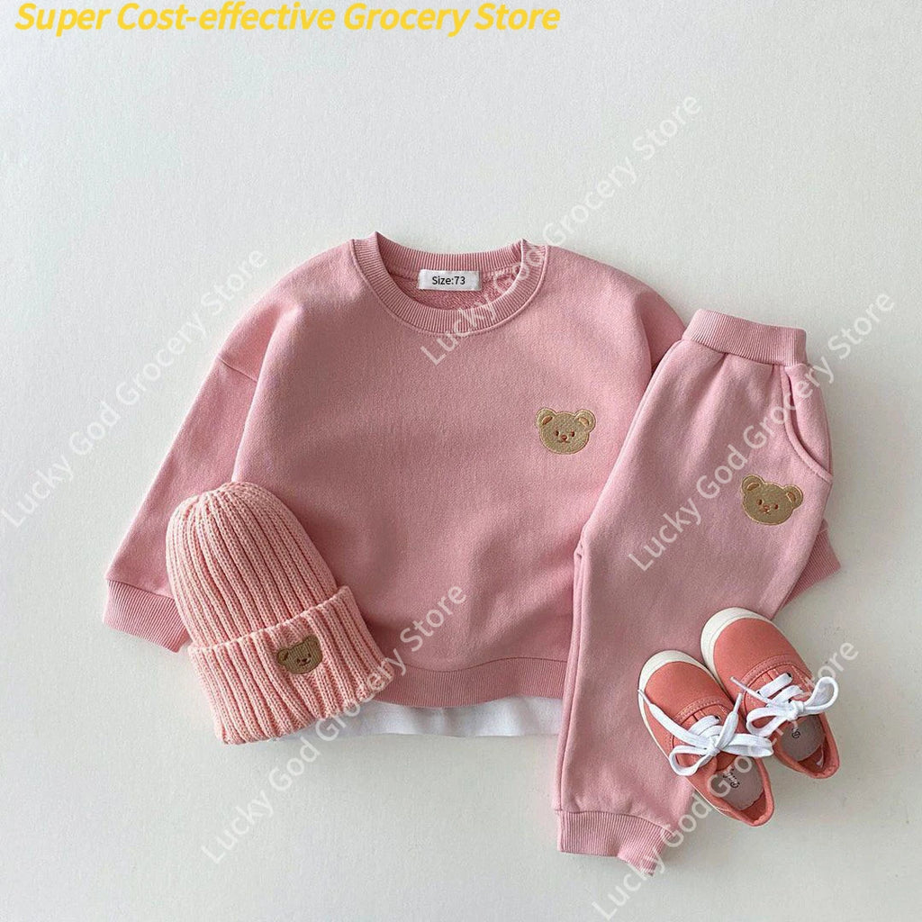 Ensemble Bébé Velours – Capuche & Pantalon