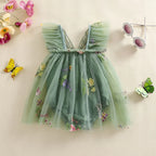 Déguisement Fée Bébé Fille – Robe Tutu avec Ailes de Papillon