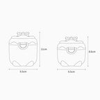 Baby Formula Storage Box – 1-Piece Portable, Airtight & Moisture-Proof Container with Divided Compartments for Travel
