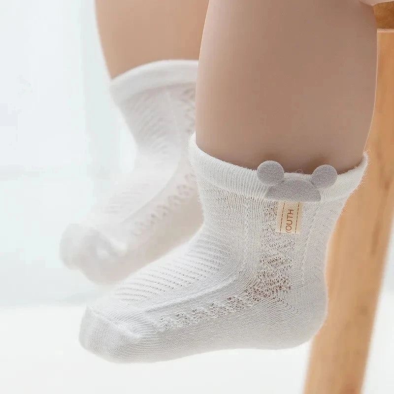 Lot 4 Chaussettes Bébé – Maille Légère