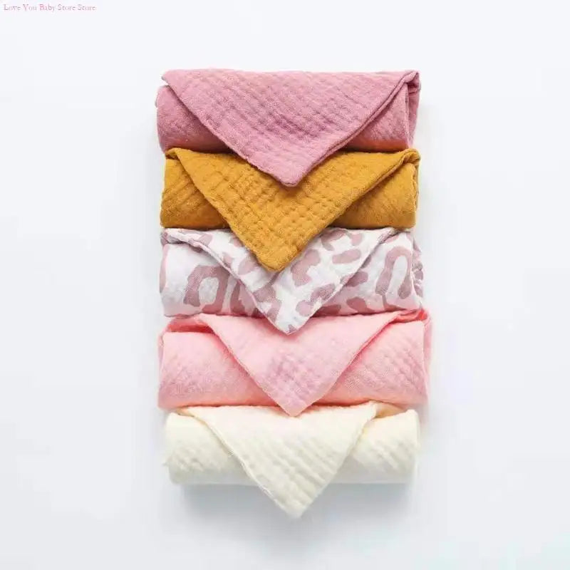 Lot 5 Lingettes Bébé – Coton Doux
