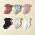 Lot 6 Chaussettes Bébé – Dentelle Mignonne