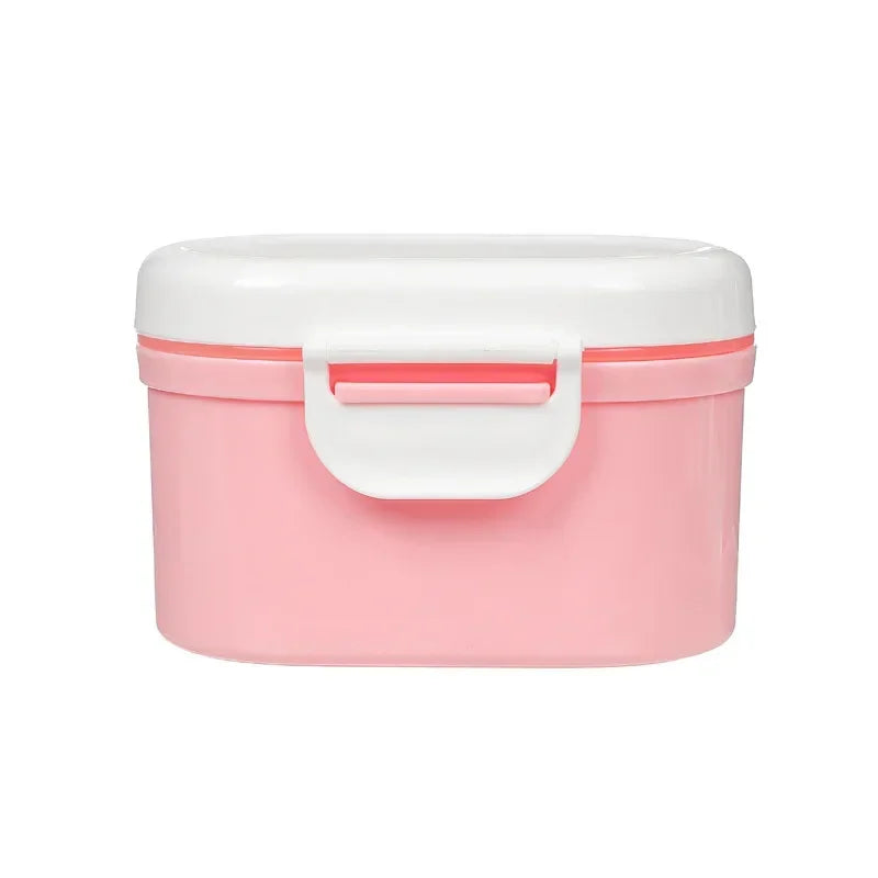 Three-in-one infant formula milk powder storage container  Magnetic key sealed fresh and multi-capacity