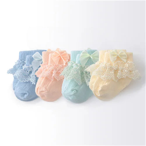 Chaussettes Bébé – Dentelle Princesse