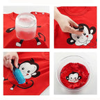 Ensemble Bébé 2 Pièces – T-Shirt Cartoon & Short en Coton