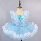 Girls Ballet Performance Costume Vestidos Dance Wear Kids Tutu Ballet Dress Stage Outfit Summer Fashion Princess Dresses