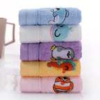 Serviette Bébé – Motifs Animaux & Fruits