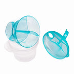 3-grid Portable Formula Dispenser for Infant Formula, Free of Bisphenol A, Outdoor Baby Food Storage Box