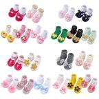 Chaussettes Bébé – Anti-glisse Courtes