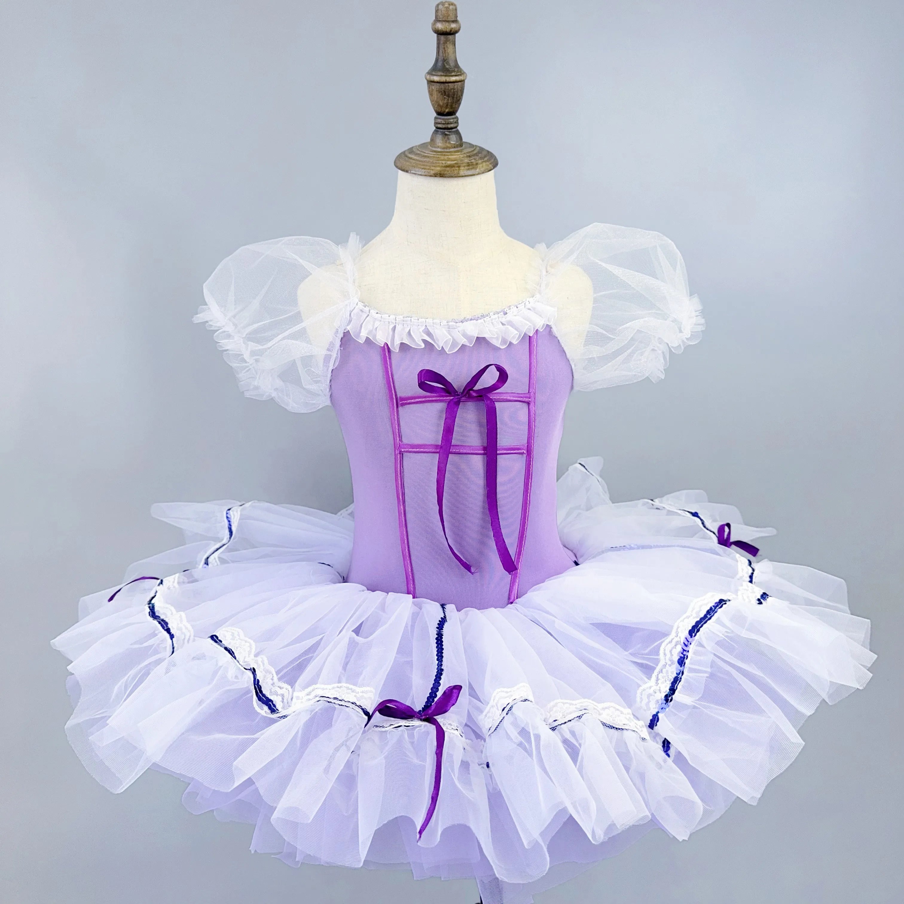 Girls Ballet Performance Costume Vestidos Dance Wear Kids Tutu Ballet Dress Stage Outfit Summer Fashion Princess Dresses