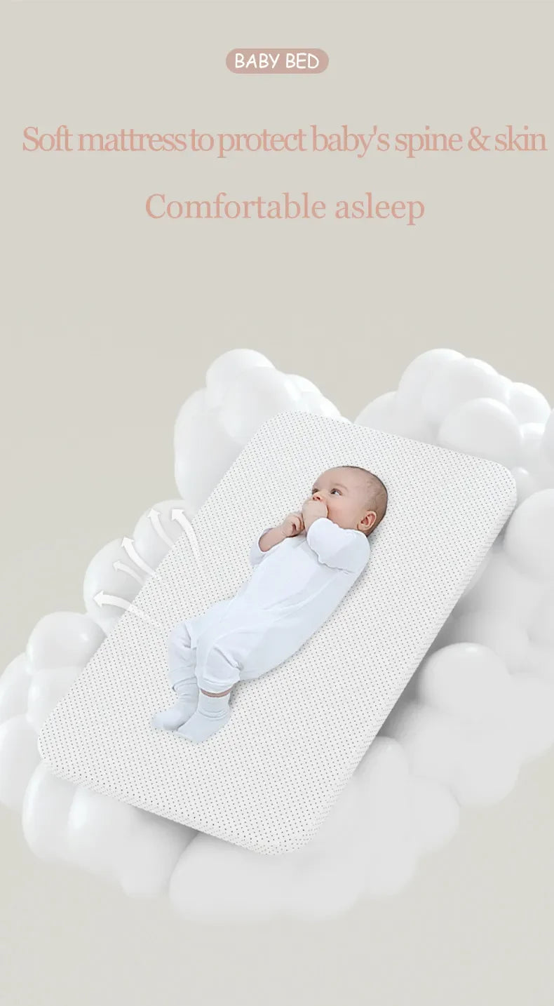 Baby Cribs Baby beds Electric Cradle for newborn babies Portable Baby Rocker Bassinet with Automatic Swing for Baby Rocking bed